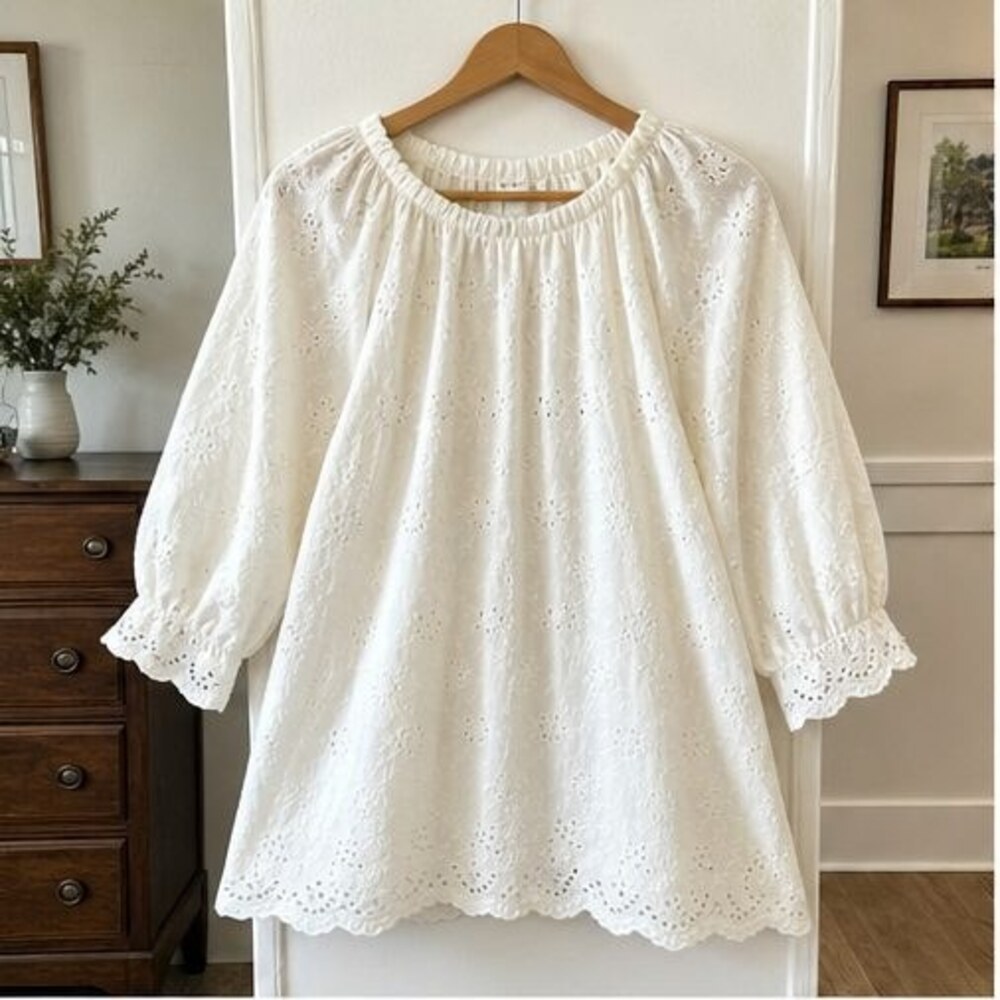 White Tunic Blouse